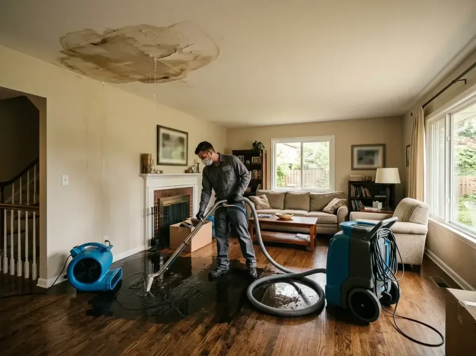 attic-pipe-burst-ceiling-drip-008 — frequently asked questions, Water Damage Restoration & Carpet Care in Orange, CA